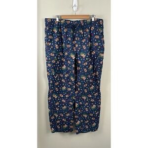 Duluth Trading Co Flannel Cargo Pajama Pants Men's Size XL Sleepwear Relaxed Fit